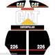 Cat 216 226 236 242 246 247 252 257 267 Decals Stickers Kit Skid Steer Loader