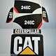 Cat 246c Decals Stickers Kit Skid Steer Loader, Laminated Repro, Decal Set
