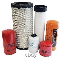CFKIT Filter Maintenance Kit Compatible with CASE TR340 Skid Steer