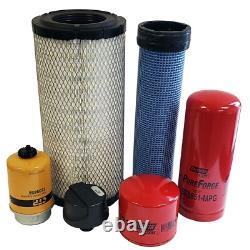 CFKIT Filter Maintenance Kit Compatible with CAT 277C Skid Steer Loader