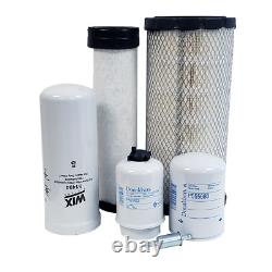 CFKIT Maintenance Filter Kit Compatible with CAT 287B Skid Steer ZSA S/N