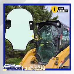 Cab Door Glass For Caterpillar Skid Steer CAT 262D3 259D3 259D 246D 249D 297D