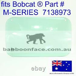 Cabin Rear Cab Glass fits Bobcat 7138973 S650 S740 S750 S770 S850 A770 T450 T550
