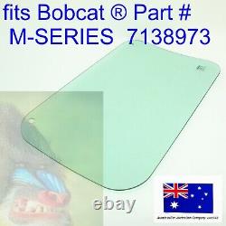 Cabin Rear Cab Glass fits Bobcat 7138973 T590 T595 T630 T650 T740 T750 T770 T870