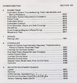 Case 1845B Uni-Loader Skid Steer Service Repair Shop Manual Book New Hard Binder
