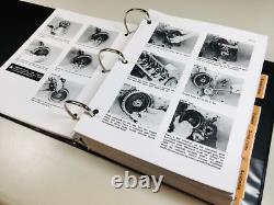 Case 1845B Uni-Loader Skid Steer Service Repair Shop Manual Book New Hard Binder