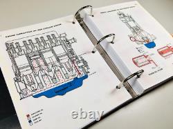 Case 1845B Uni-Loader Skid Steer Service Repair Shop Manual Book New Hard Binder