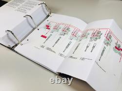 Case 1845B Uni-Loader Skid Steer Service Repair Shop Manual Book New Hard Binder