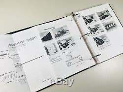 Case 1845c Uni-loader Skid Steer Service Parts Operators Manual
