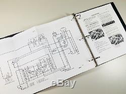 Case 1845c Uni-loader Skid Steer Service Parts Operators Manual