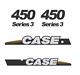 Case 450 Series 3 Skid Steer Decal Sticker Kit