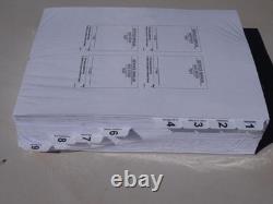 Case 75XT Skid-Steer Service Repair Shop Manual Book Brand New, Unopened