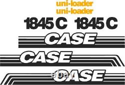 Case, Gehl, IHI, Mustang, Takeuchi Volvo Skid Loader & Mini Excavator Decal Sets