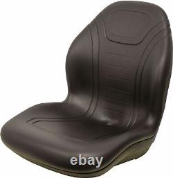 Case Skid Steer Black Bucket Seat Fits 40XT 60XT 70XT 75XT 85XT 90XT ETC