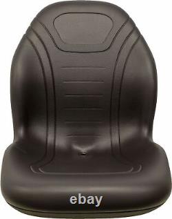 Case Skid Steer Black Bucket Seat Fits 40XT 60XT 70XT 75XT 85XT 90XT ETC