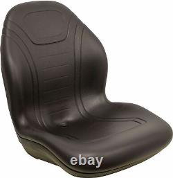 Case Skid Steer Black Bucket Seat Fits 40XT 60XT 70XT 75XT 85XT 90XT ETC