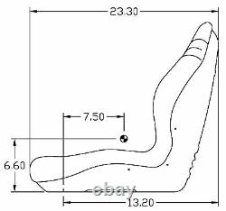 Case Skid Steer Bucket Seat Fits 40XT 60XT 70XT 75XT 85XT 90XT 95XT ETC