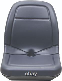 Case Skid Steer Gray Bucket Seat Fits 40XT 60XT 70XT 75XT 85XT 90XT ETC
