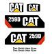Caterpillar 259d Decal Kit Skid Steer Cat Compact Track Loader Stickers
