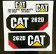 Caterpillar 262d Decal Kit Cat Skid Steer Stickers Usa