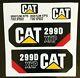 Caterpillar 299d Xhp Decal Kit Cat Skid Steer Stickers Usa Fast Free Shipping