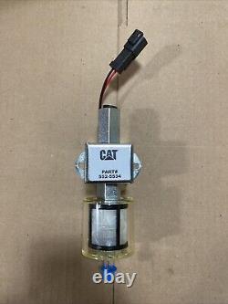Caterpillar 552-5534 Fuel Transfer Pump with filter CAT Skid steer D-Series 289D