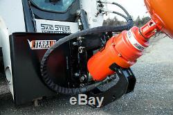 Cement Mixer Attachment Model 2500 Mix and pour cement with your Skid Steer