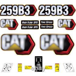 Compatible with 259B3 Decal Kit Skid Steer Stickers Free Shipping -3M Vinyl