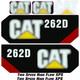 Compatible With 262d Decal Kit Skid Steer Stickers Free Shipping