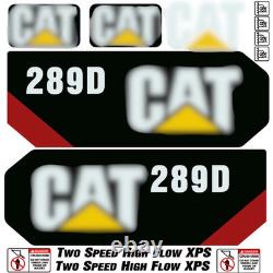 Compatible with 289D Decal Kit Skid Steer Stickers FREE SHIPPING 3M VYNYL