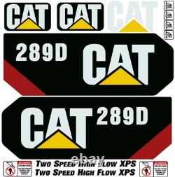Compatible with 289D Decal Kit Skid Steer Stickers FREE SHIPPING 3M VYNYL