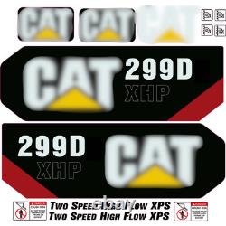 Compatible with 299D XHP Decal Kit Skid Steer Stickers FREE SHIPPING