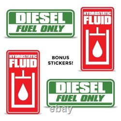 Complete Decal Kit fits Kubota SSV65 Skid Steer Vinyl Graphic Set SSV-65 US MADE