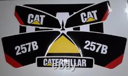 Custom New Style 257b Sticker Set Skid Steer Caterpillar Cat Decal 257 Loader
