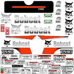 Decal Kit fits Bobcat T590 Track Skid Steer T 590 Loader Sticker Wrap 7yr Vinyl