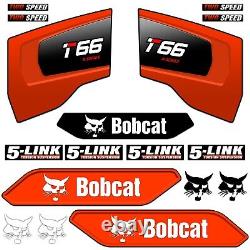 Decal Kit fits Bobcat T66 Track Skid Steer Stage 5 Loader Sticker Wrap 7yr Vinyl