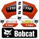 Decal Kit Fits Bobcat T770 Track Skid Steer R Series + Safety Stickers Free Ship