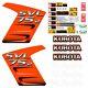 Decal Kit Fits Kubota Svl75-2 Skid Steer Aftermarket Sticker Made In Usa