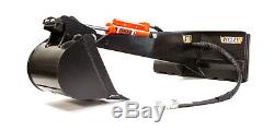 Digging Attachment for Skid Steer Loader Eterra E60 Backhoe 3 Option Bundle