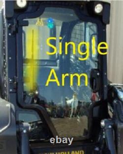 Discounted Case New Holland Single Arm LEXAN Poly Door Skid Steer 1/2