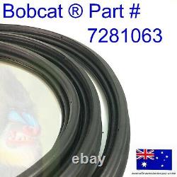 Door Glass Rubber Seal Fits Bobcat 7281063 7222790 T630 T650 T740 T750 T770 T870