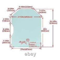 Door Glass Window For Bobcat S205 S220 S250 S300 T110 T140 T180 T190 Skid Steer