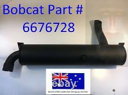 Exhaust Muffler fits Bobcat 6676728 773 S150 S160 S175 S185 T190 Kubota V2003T