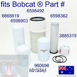Filter Kit for Bobcat 6598362 6598492 960698 3885315 6598903 6515541 2000