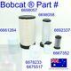 Filter Service Kit Fits Bobcat S185 S205 T180 T190 V2607t Fuel Oil Air Hydraulic