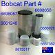 Filter Service Kit For Bobcat S185 S205 T180 T190 V2607t Fuel Oil Hydraulic Air