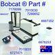 Filter Service Kit Fits Bobcat Oil Air Hydraulic Vent Cap T750 T770 T870