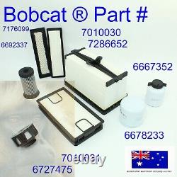 Filter Service Kit fits Bobcat Oil Air Hydraulic Vent Cap T750 T770 T870