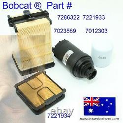 Filter Service Kit fits Bobcat S630 S650 T450 T550 T590 T595 T630 Oil Air Fuel