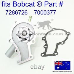 Fit Bobcat Water Pump & Gasket 7286726 Kubota D722 316 319 321 323 324 418 E08